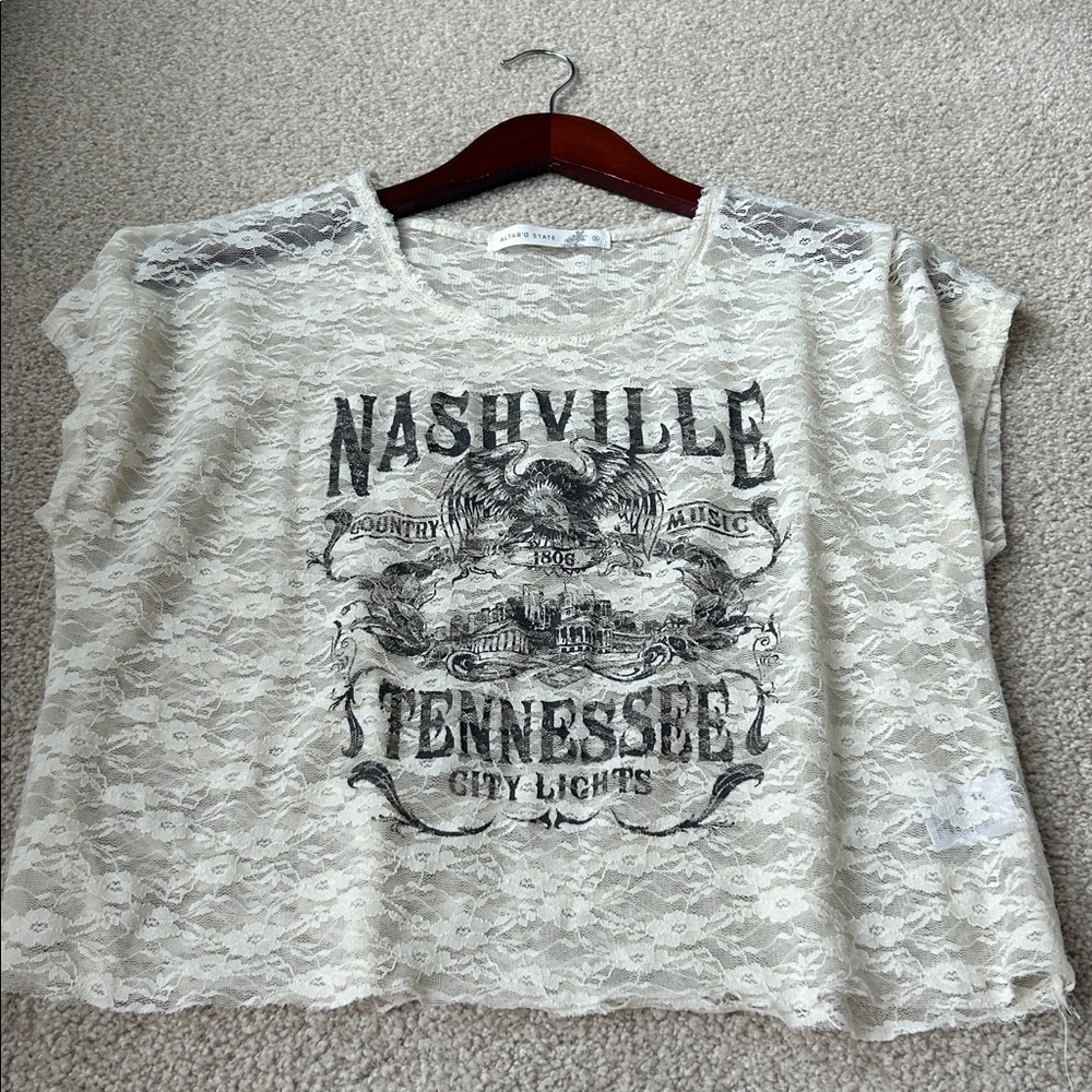Altar’d State lace Nashville Tennessee top